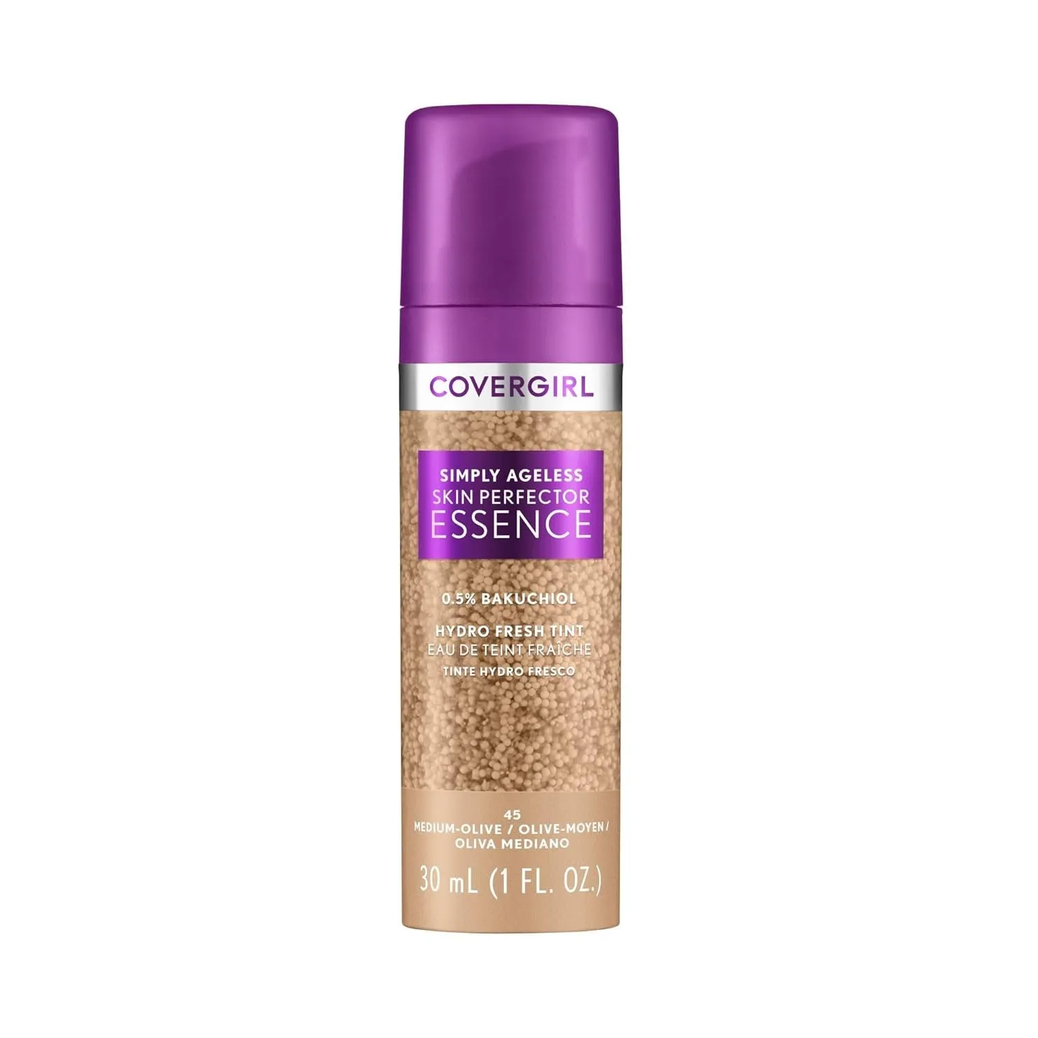 Simply Ageless Skin Perfector Essence Foundation, 30 Light-Medium, Tinted Skin Perfector, Skincare Makeup Hybrid, Sheer Tint, Radiant Finish, Skin-Like Finish, Vegan Formula, 1.0Oz