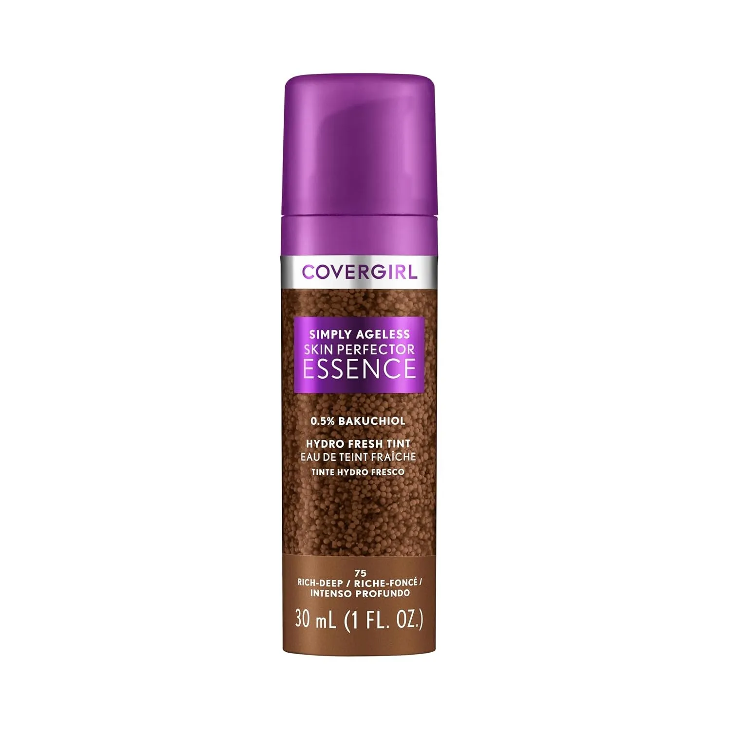 Simply Ageless Skin Perfector Essence Foundation, 30 Light-Medium, Tinted Skin Perfector, Skincare Makeup Hybrid, Sheer Tint, Radiant Finish, Skin-Like Finish, Vegan Formula, 1.0Oz