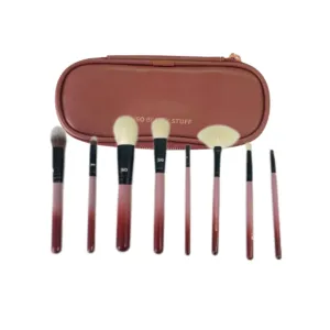 So Beauty Stuff "So Basic Face" - Luxury Vegan & Cruelty Free 8pc Makeup Brush Set - GIFT BOXED