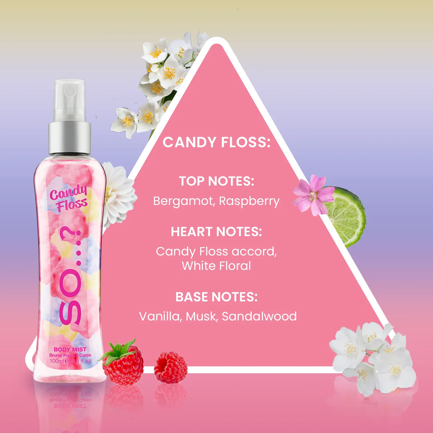 SO…? Candy Floss Body Mist 100ml