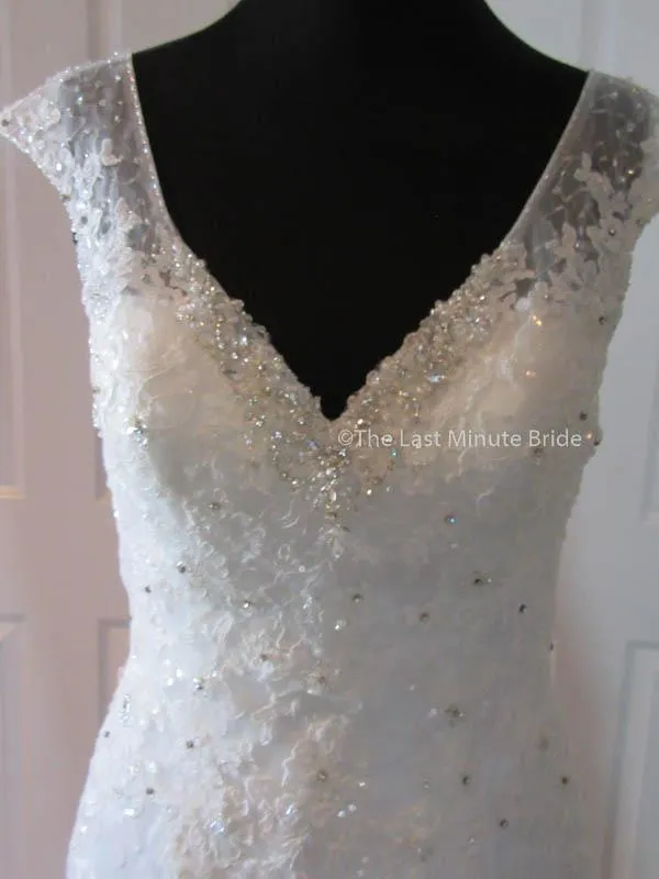 Sophia Tolli Leigh Y21432 Ivory size 10