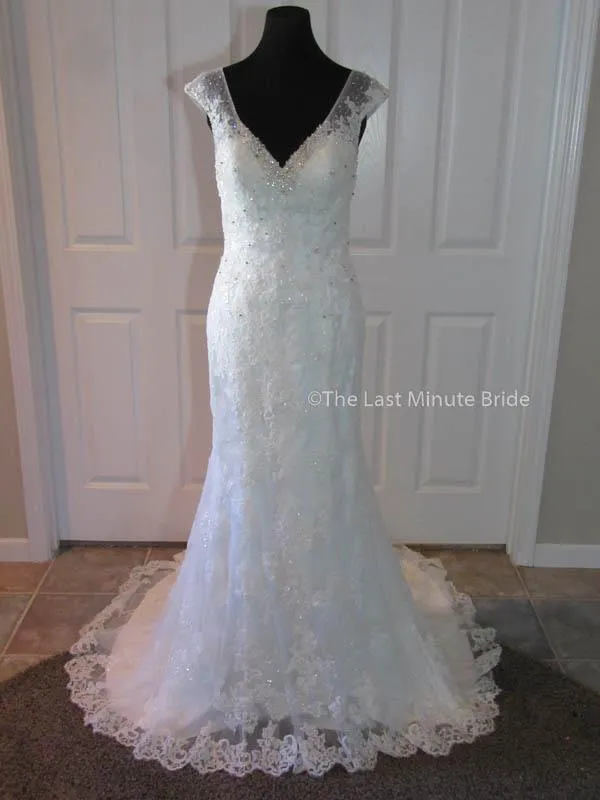 Sophia Tolli Leigh Y21432 Ivory size 10