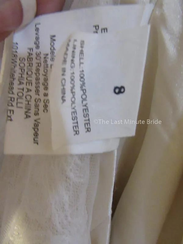 Sophia Tolli Leigh Y21432 size 8