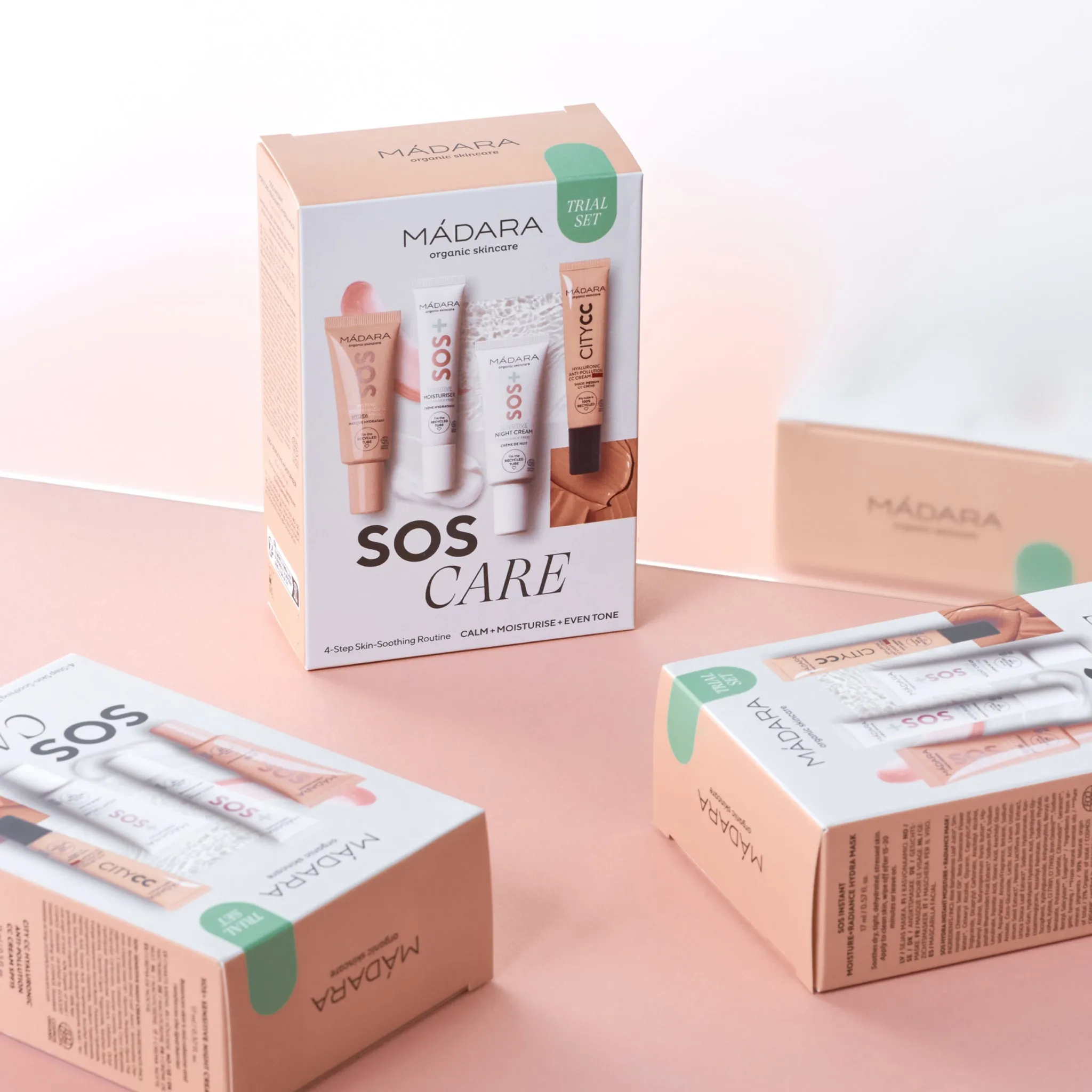 SOS Care 4-Step Skin-Soothing Routine Set