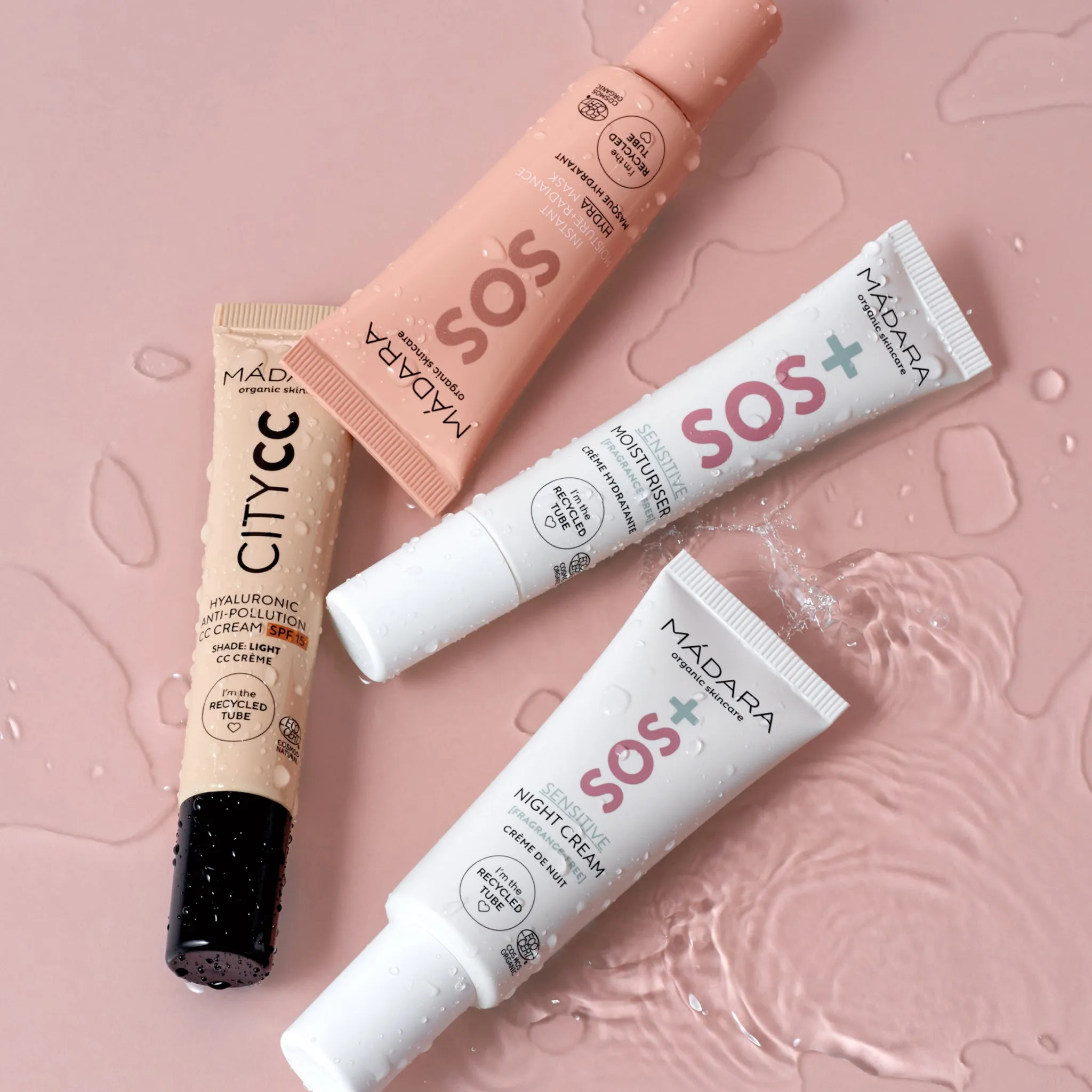 SOS Care 4-Step Skin-Soothing Routine Set