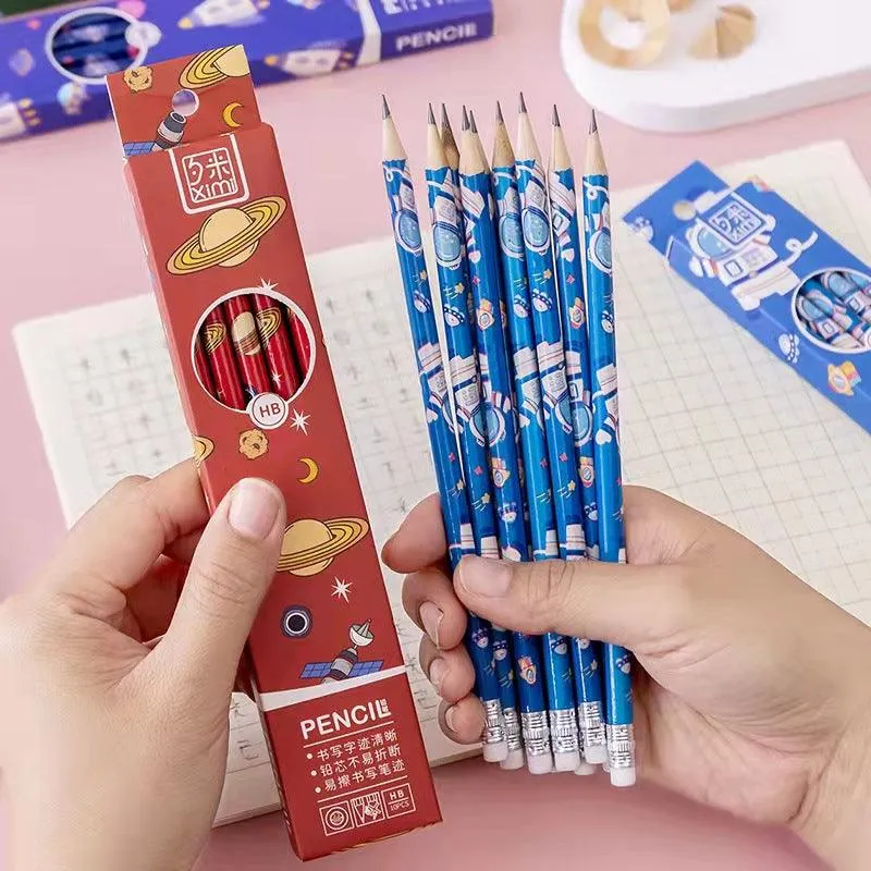 Space Theme HB Pencils (10pcs)