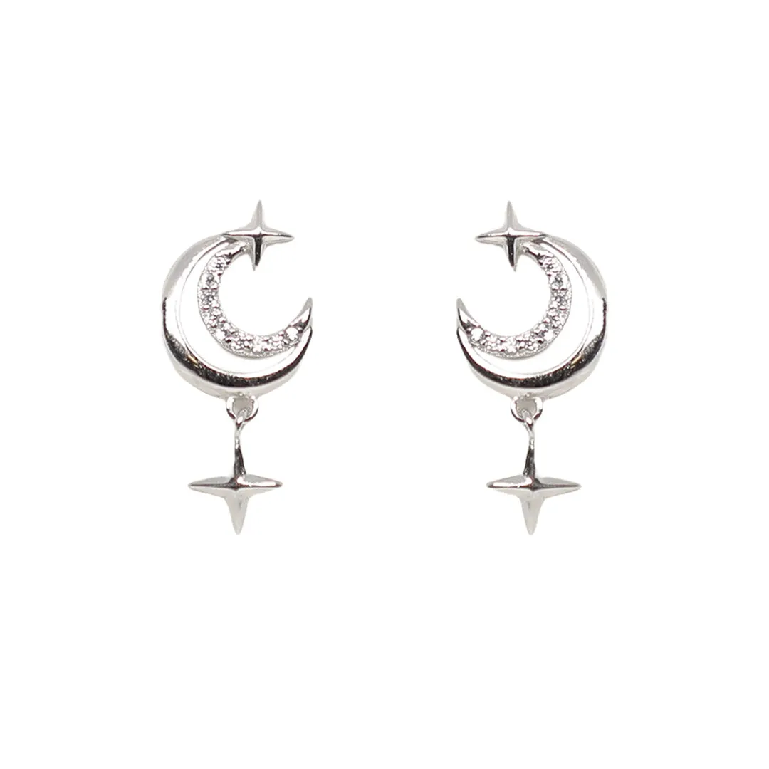 Sparkle Luna Earrings
