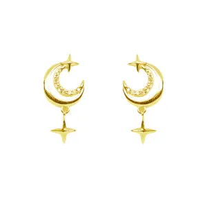 Sparkle Luna Earrings