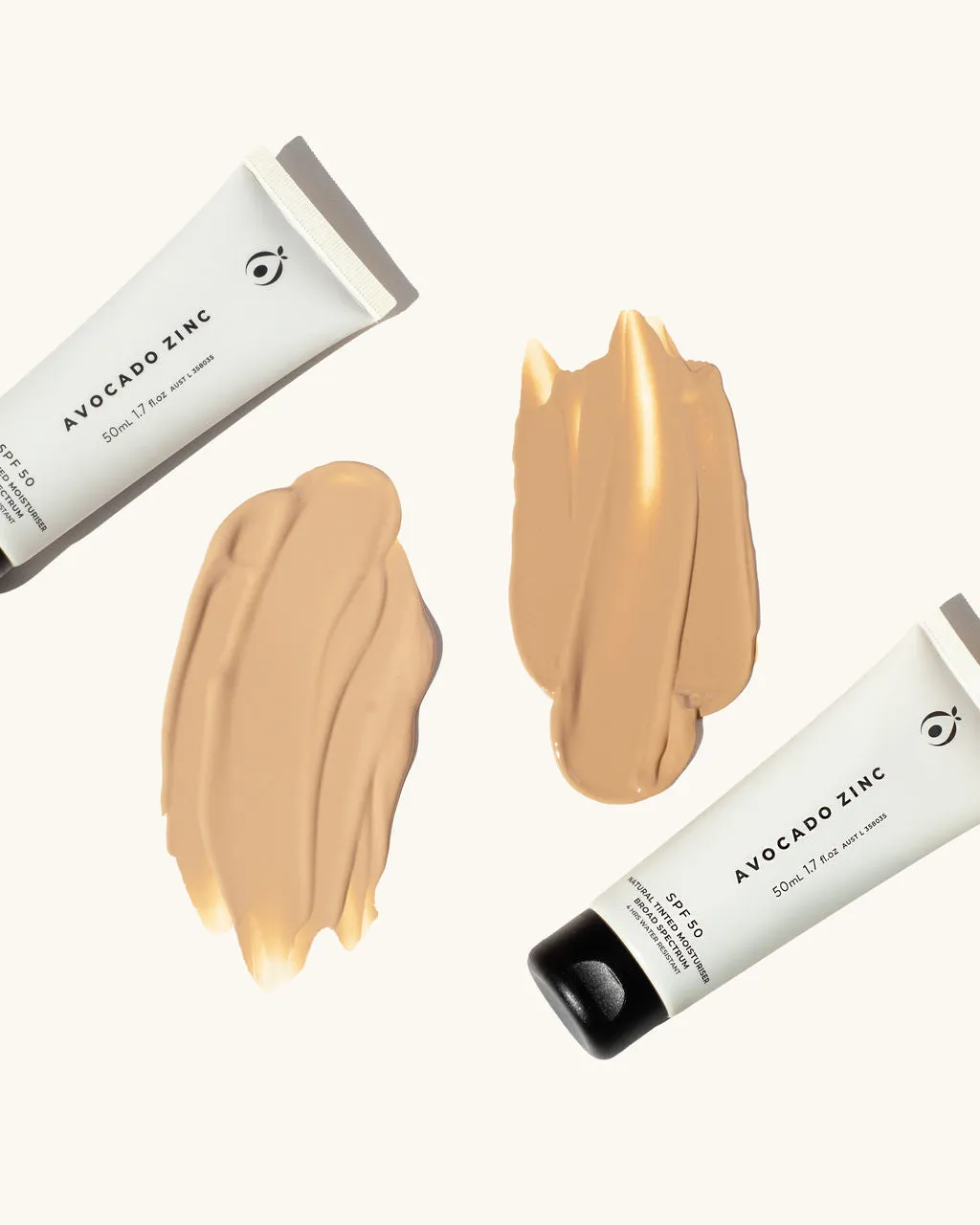 SPF 50 Natural Tinted Moisturiser: Light Medium