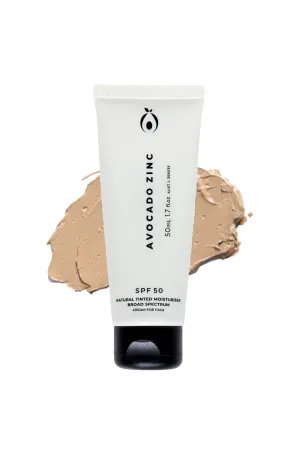 SPF 50 Natural Tinted Moisturiser: Medium Dark