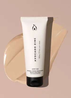 SPF 50 Natural Tinted Moisturiser
