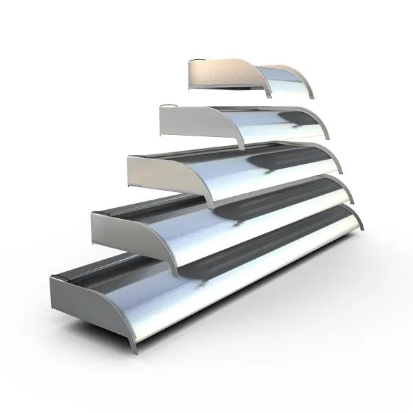 Stainless Steel Spillway Waterfall - Curve