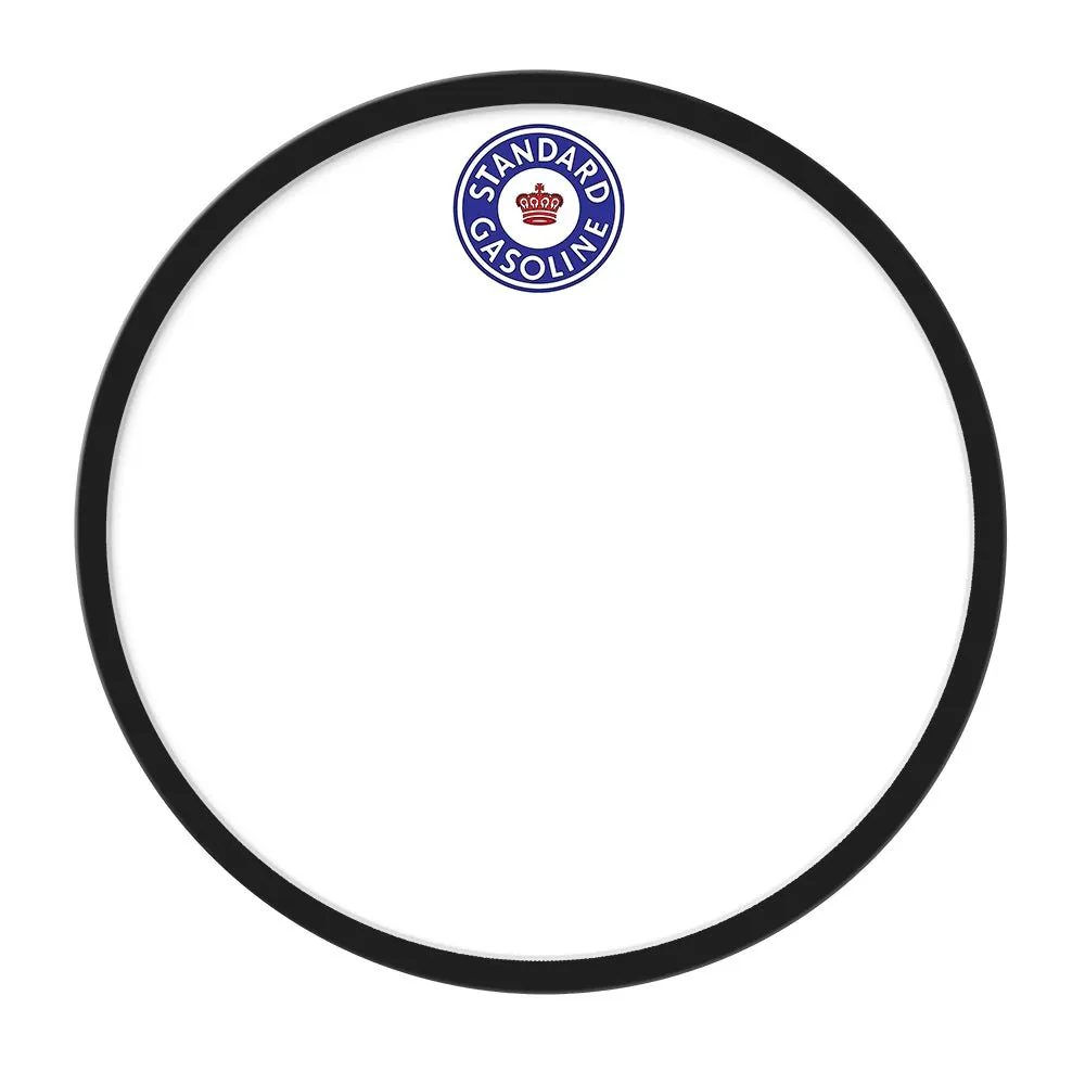 Standard: Red Crown - Modern Disc Dry Erase Wall Sign