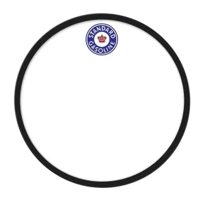 Standard: Red Crown - Modern Disc Dry Erase Wall Sign