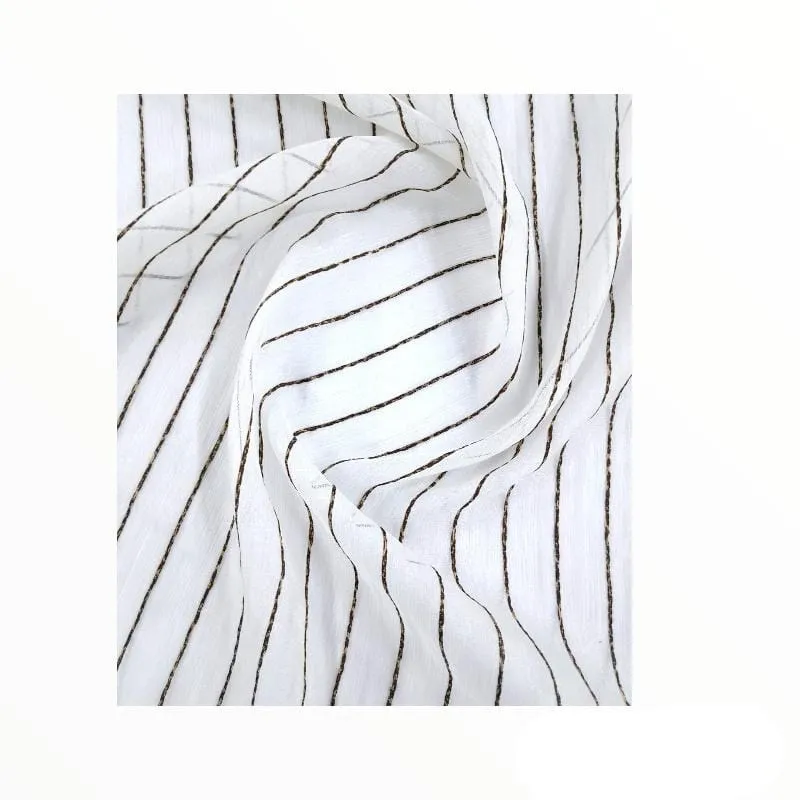 Stripe Turkish Voile Curtaining 0677 Collection 280 cm