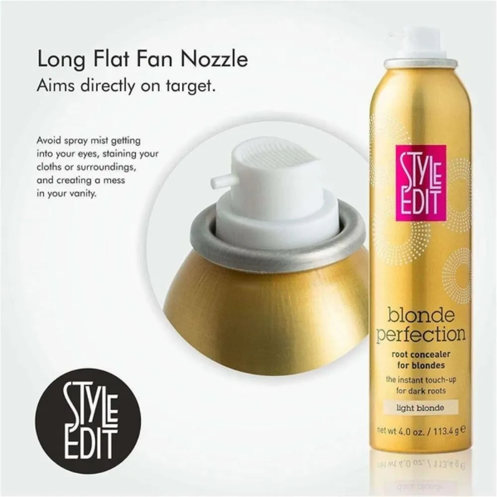 Style Edit Blonde Perfection Root Concealer Spray