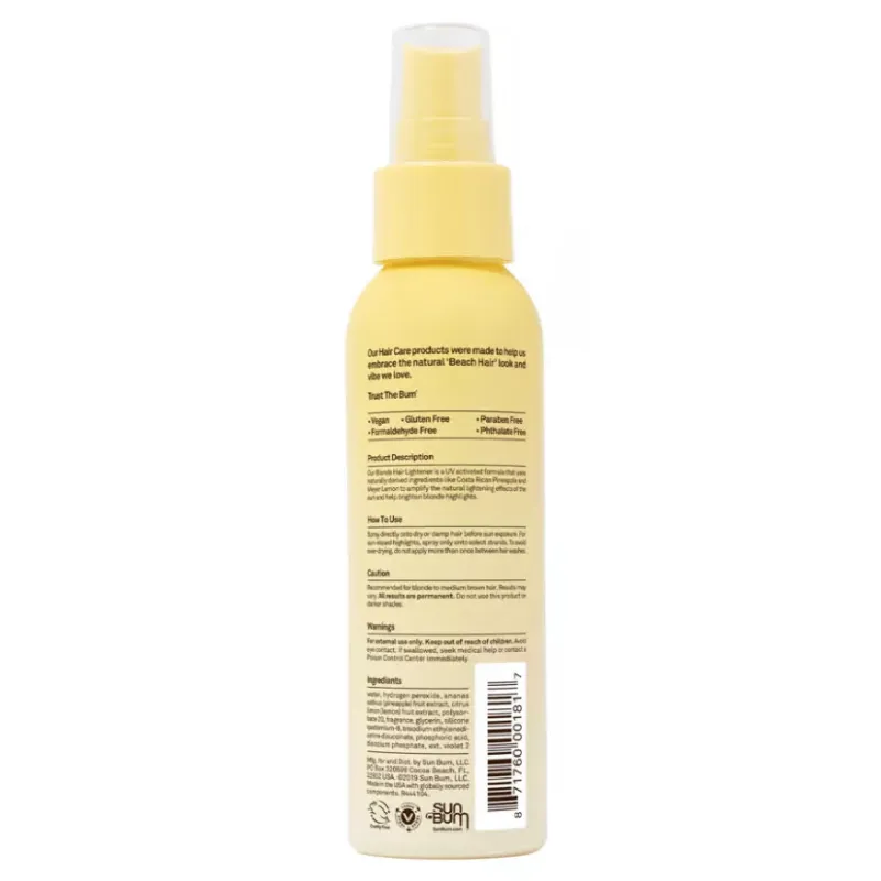 Sun Bum Blonde Premium Hair Lightener 4 oz
