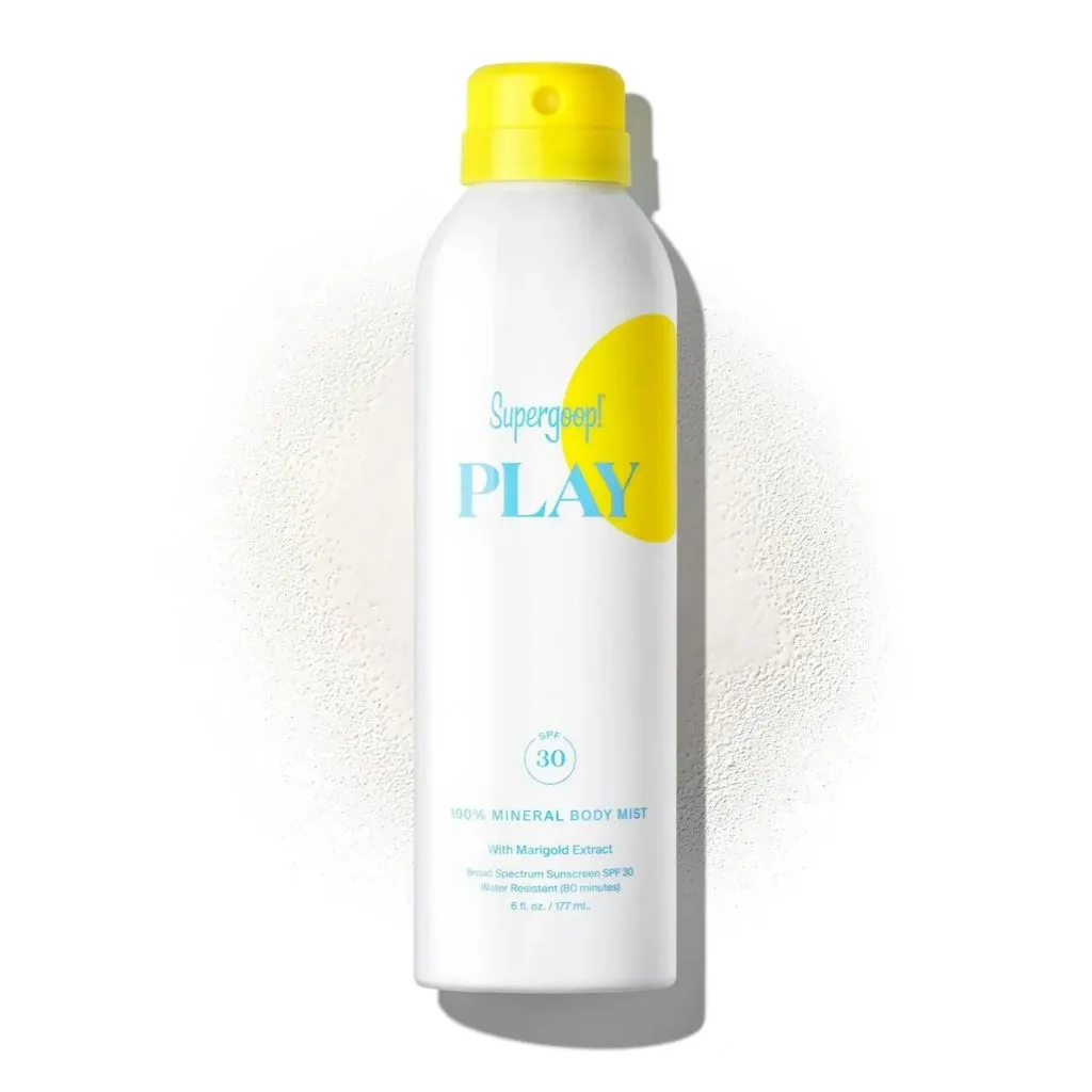 Supergoop! PLAY 100% Mineral Body Mist SPF 30 with Marigold Extract