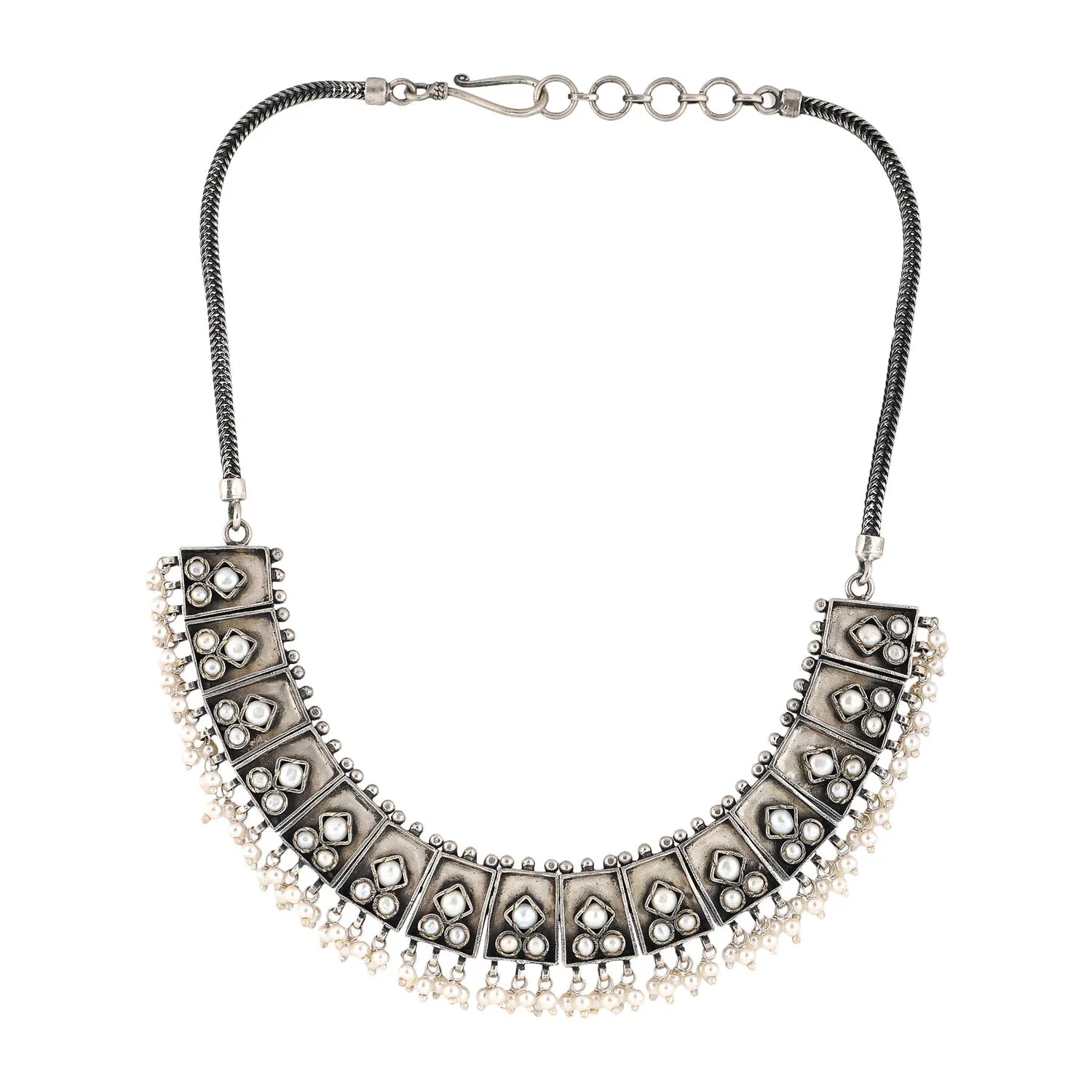 Suvarna Necklace Pearl