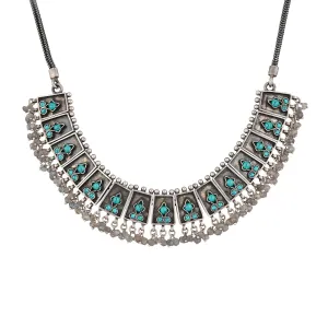 Suvarna Necklace Turq