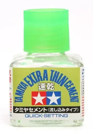 Tamiya Extra-Thin Cement (Quick-Setting) (40ml)