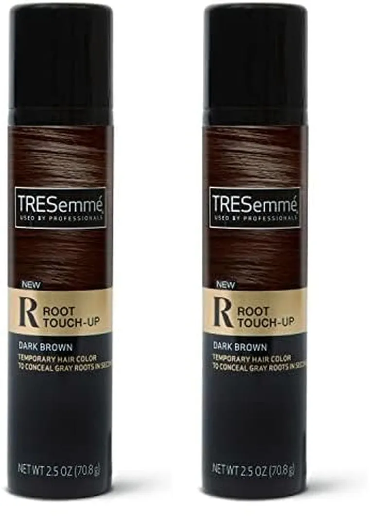 Temporary Hair Color Root Touch-Up Dark Brown Ammonia-Free, Peroxide-Free Root Cover up Spray 2.5 Fl Oz