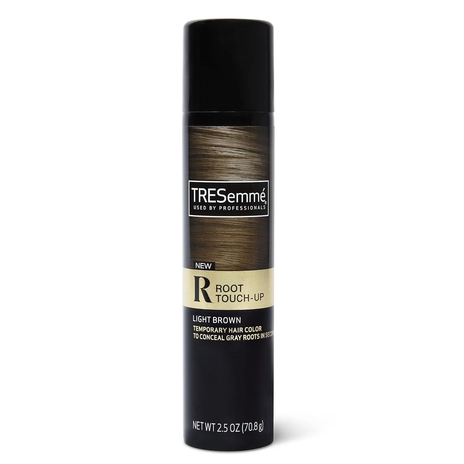 Temporary Hair Color Root Touch-Up Dark Brown Ammonia-Free, Peroxide-Free Root Cover up Spray 2.5 Fl Oz