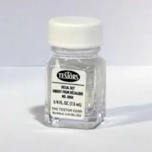 Testors 8804TT Decal Setting Solution 1/4 oz