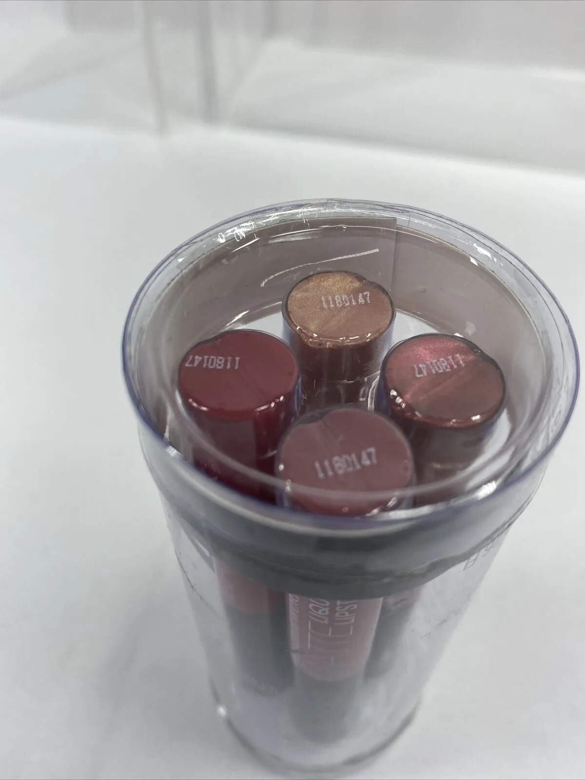 The Color Workshop Liquid Lipstick Kisses Metallic & Matte NIP 4 Lipsticks
