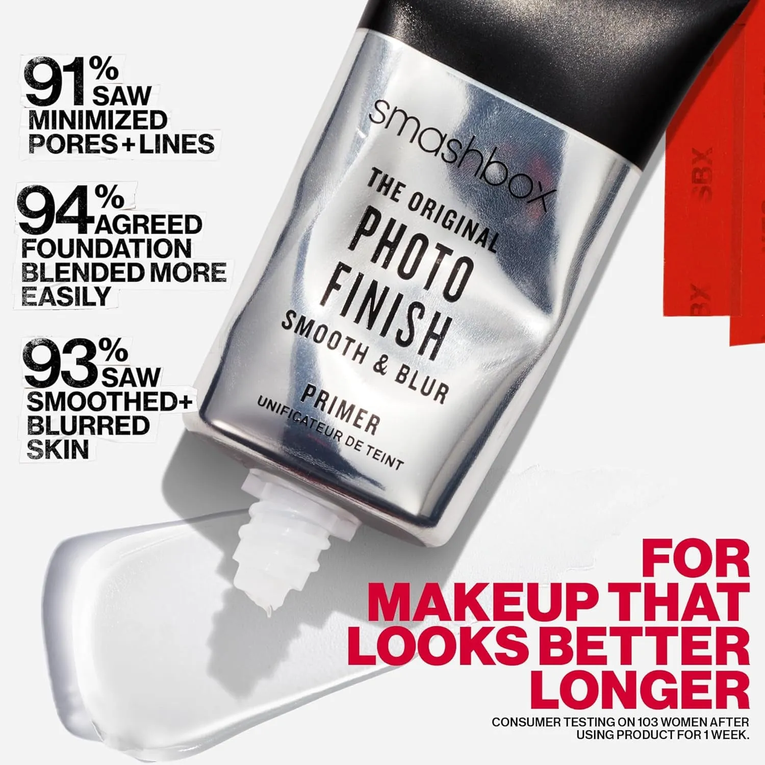 the Original Photo Finish Smooth & Blur Makeup Primer | Vitamin E   Oil Free