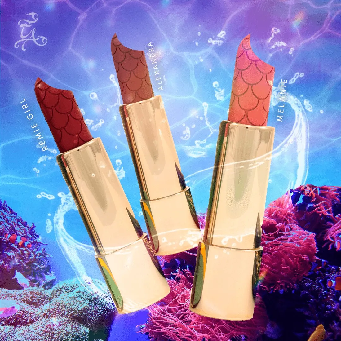 The Siren Series Lipstick Collection