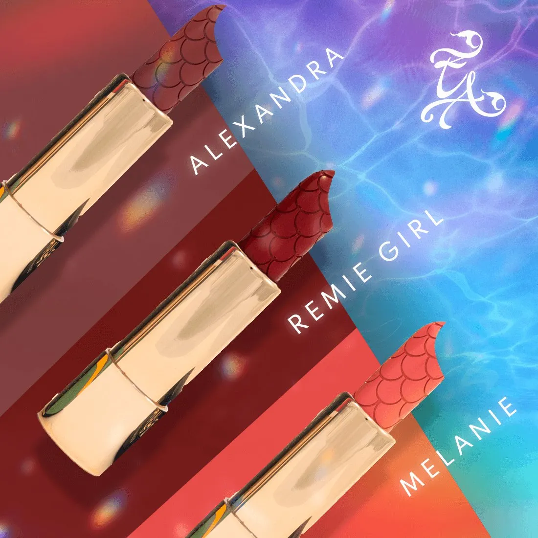 The Siren Series Lipstick Collection