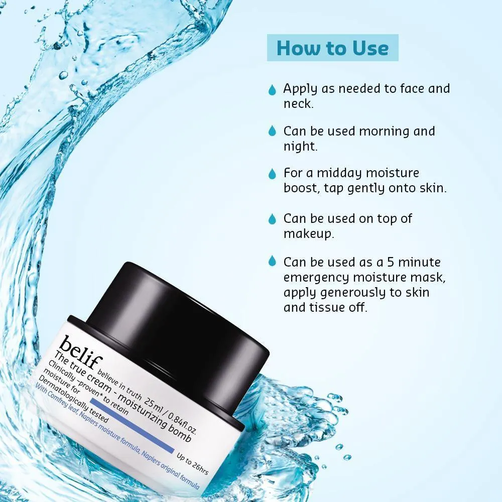 The true cream - moisturizing bomb - 50 ml