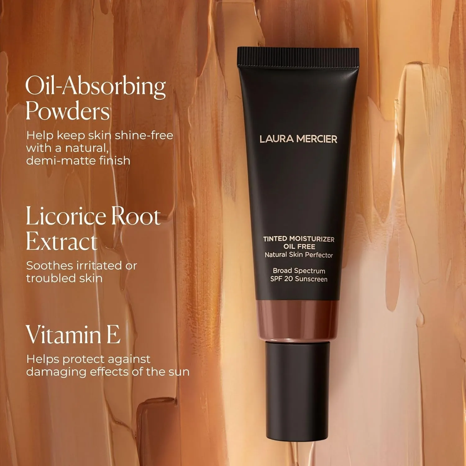 Tinted Moisturizer Oil Free Natural Skin Perfector with SPF 20: All Day Shine Control, Sheer Coverage, Blurred Matte Finish, for Oily Skin, Skin Tint