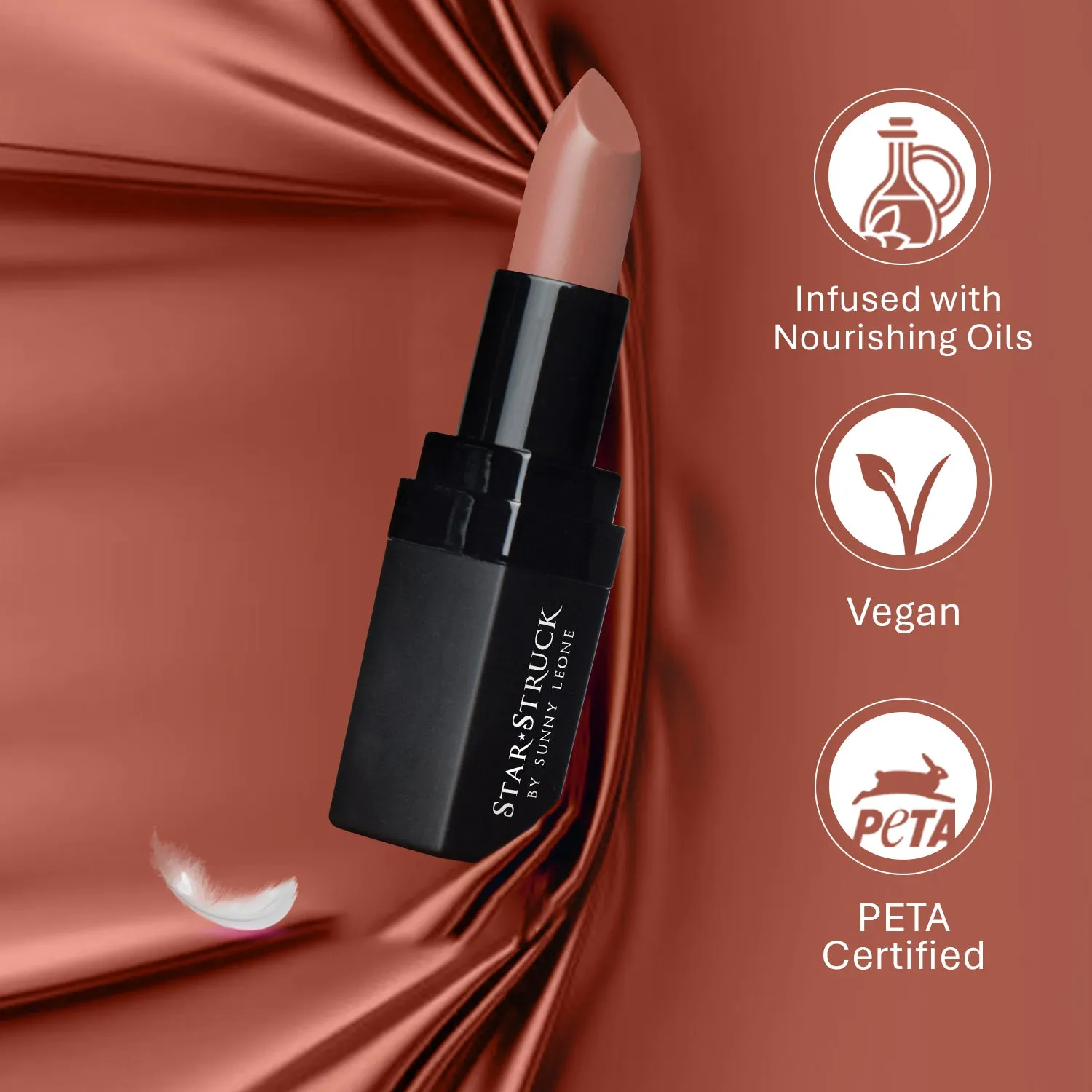 Toffee - Luxe Matte Lipstick, Nude | 4.2gms