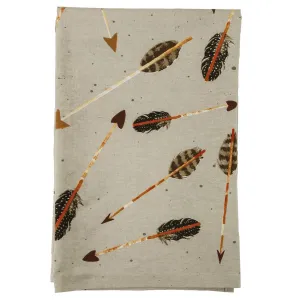 Tossed Arrow Tea Towel