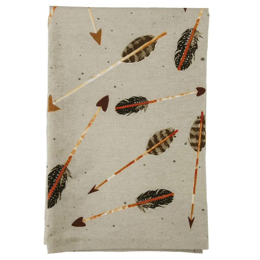 Tossed Arrow Tea Towel