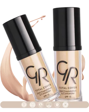 Total Cover 2 in 1 Foundation & Concealer