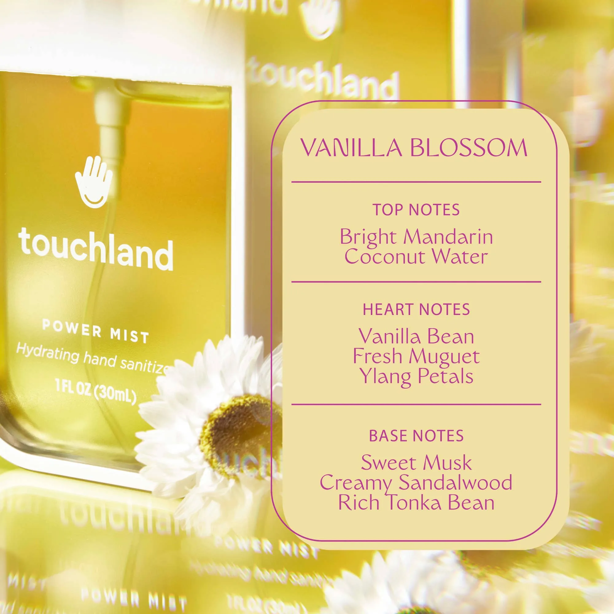 Touchland Power Mist - Vanilla Blossom