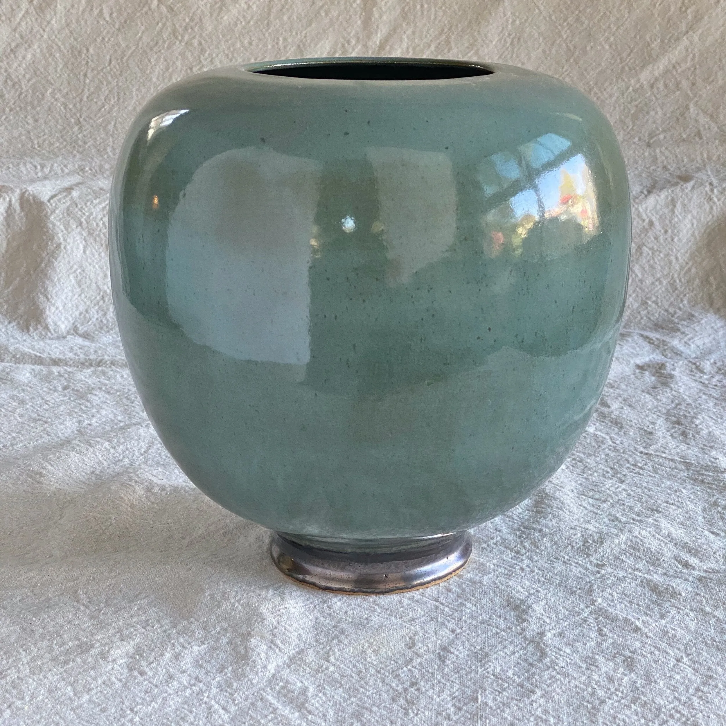 Tourmaline #15 Ceramic Vessel by Thom Lussier