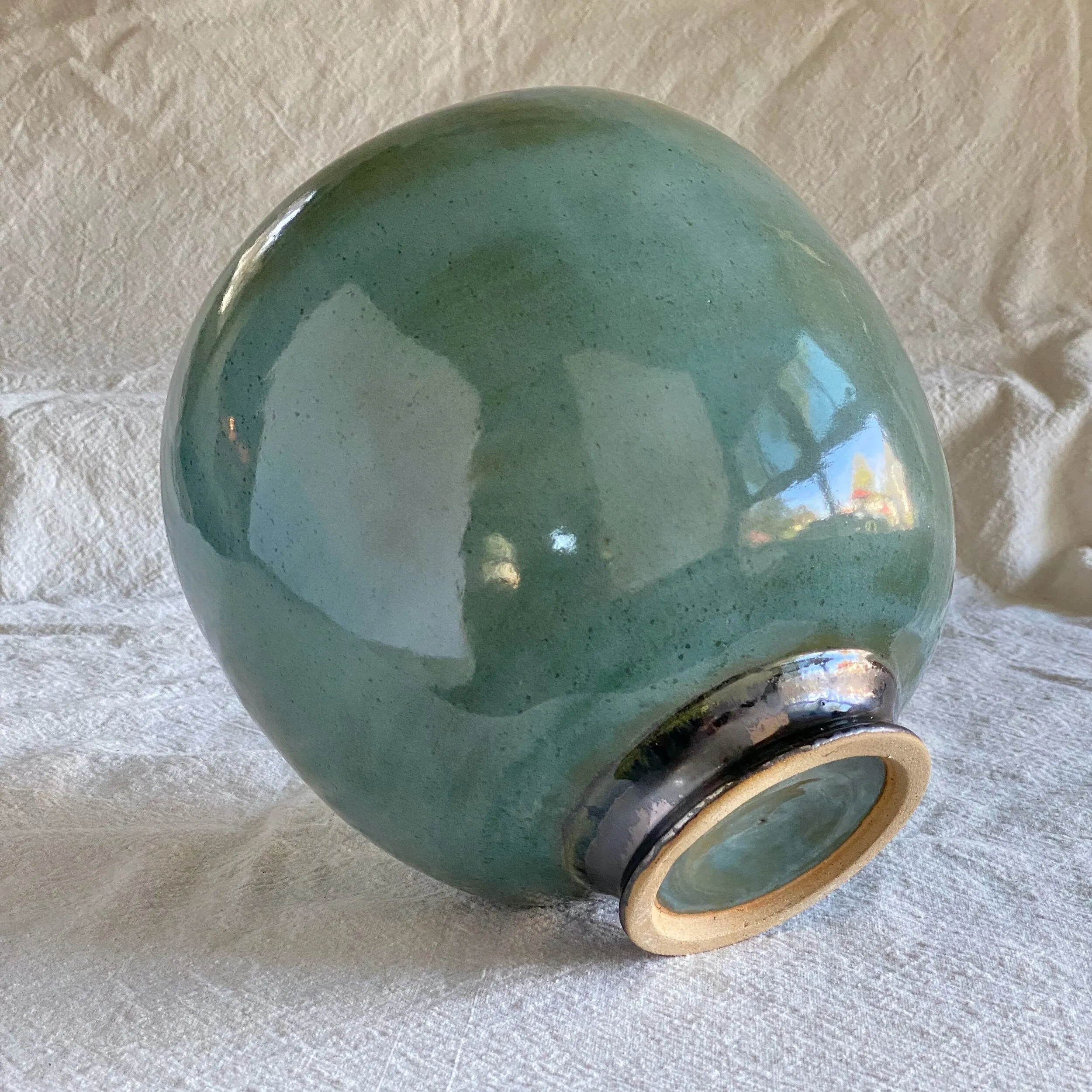 Tourmaline #15 Ceramic Vessel by Thom Lussier