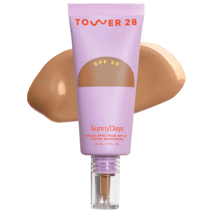 Tower 28 Beauty | SunnyDays SPF 30 Tinted Sunscreen Foundation