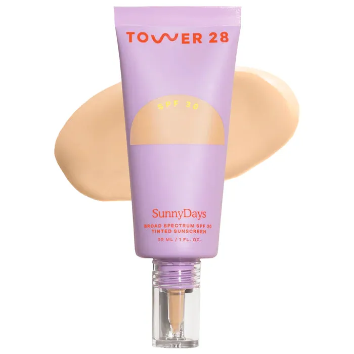 Tower 28 Beauty | SunnyDays SPF 30 Tinted Sunscreen Foundation