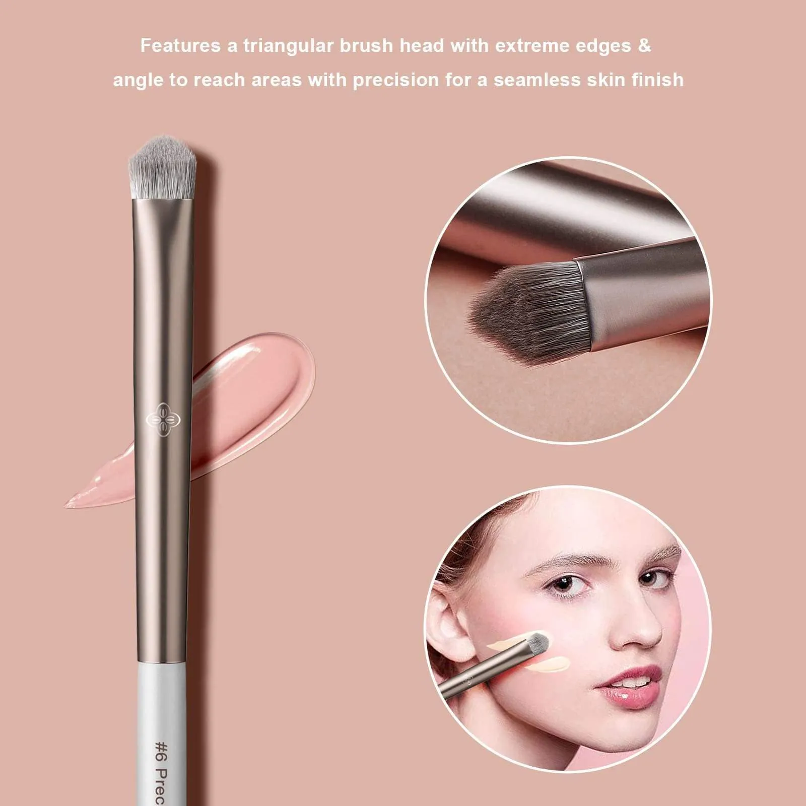 Toxicated Series-15 pcs Gentle Wind Professional Makeup Brush Tools Kit-Brush Organizer included
