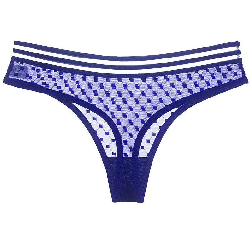 Transparent slim thong