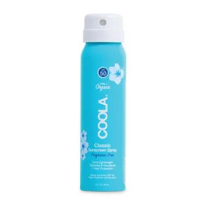 Travel Size Classic Coola SPF 50 Fragrance Free Spray