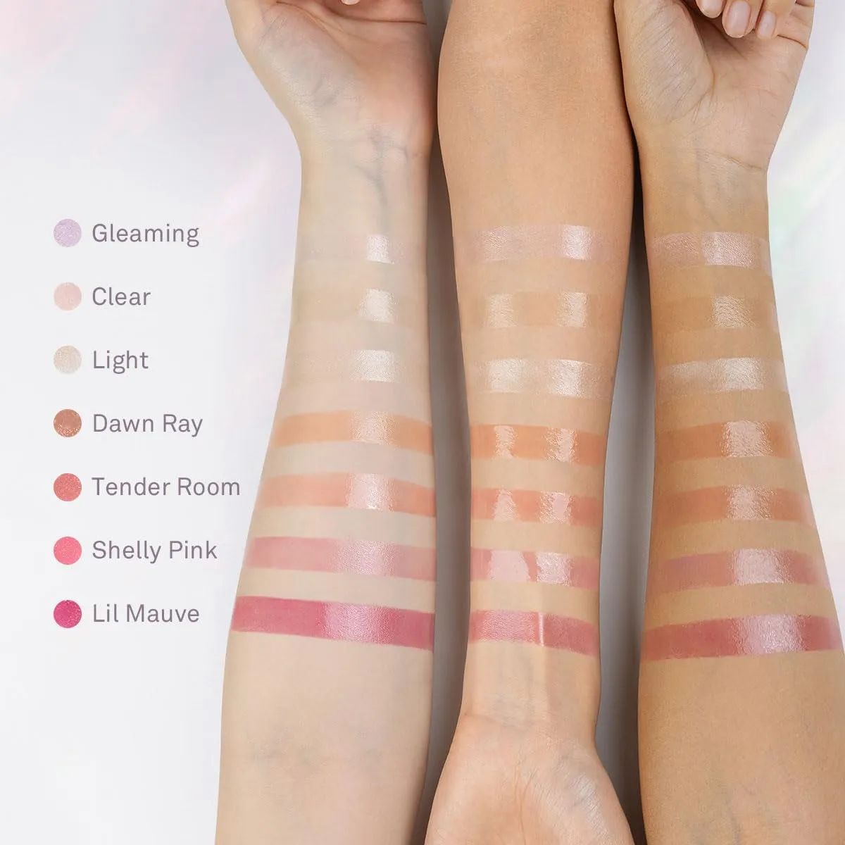 True Dimension Radiance Balm 10G Shimmer Glow Face Highlighter Stick, Cream Blush Stick, Glass Skin, Korean Beauty, Valentines Day Gift for Women (CLEAR, TP001)