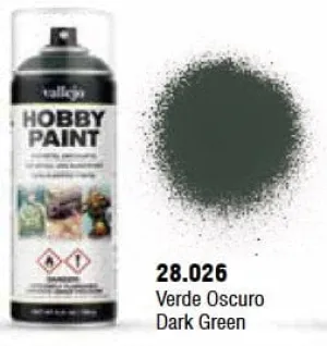 Vallejo Aerosol Dark Green Primer