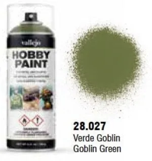 Vallejo Aerosol Goblin Green Primer