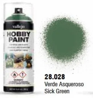 Vallejo Aerosol Sick Green Primer